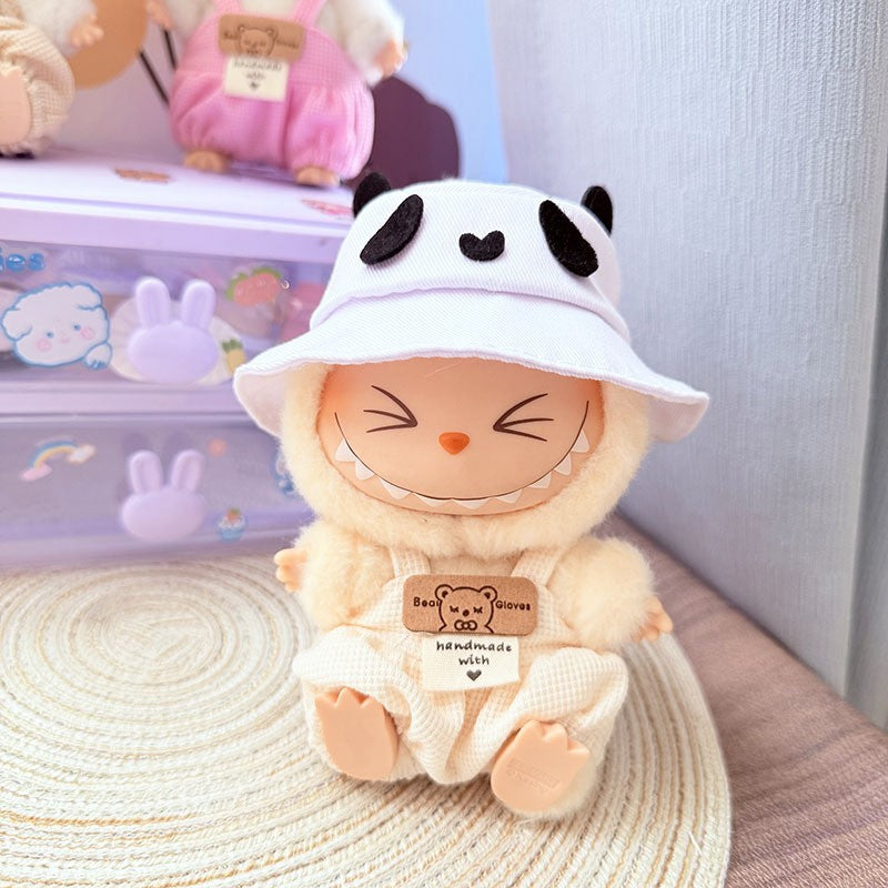 [Clothes only] First and second generation keychain Labubu clothes pendant Labubu cloth for small animal hat set cute