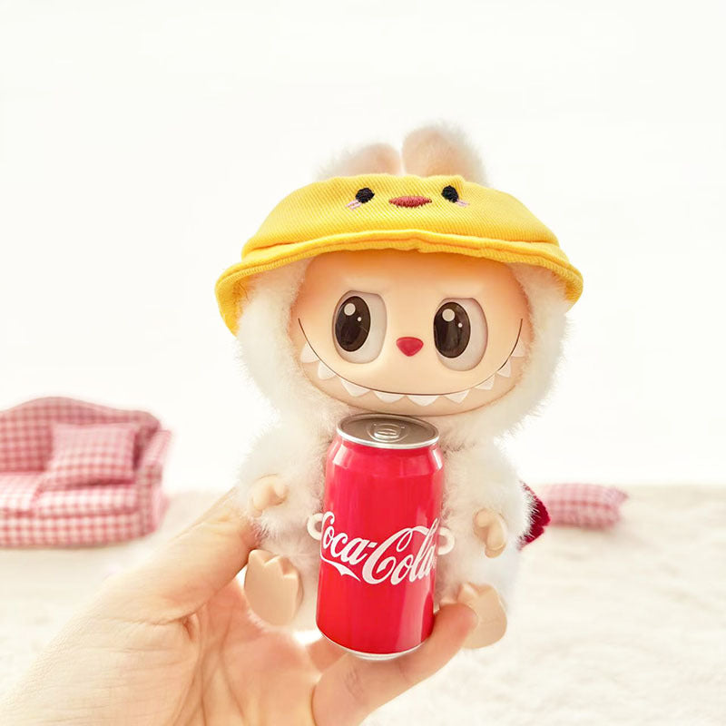 [Clothes only] First and second generation keychain Labubu clothes pendant Labubu Coke Happy Factor New Year set