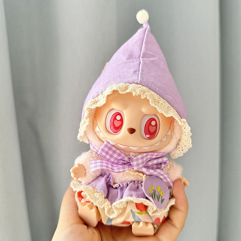 [Clothes only] 1st/2nd generation Labubu clothes pendant Labubu sitting party baby clothes little witch suit cute