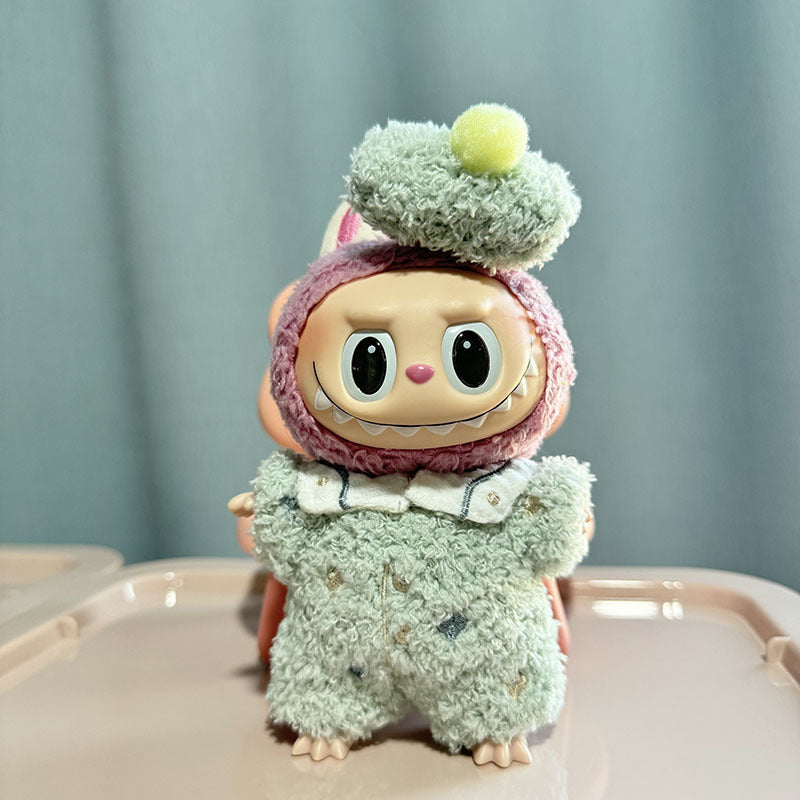 [Clothes only] 1st/2nd generation Labubu clothes pendant Labubu sitting party baby clothes lazy Tony suit
