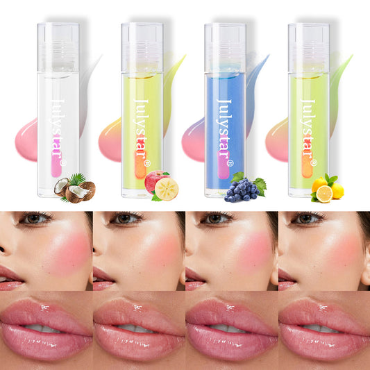 Liquid Temperature Blush Explosive Blush Liquid Natural Hydrating Lips and Cheeks Dual Purpose Color Changing Blush Blush oil