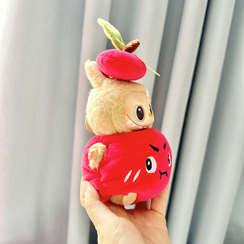 [Clothes only] First and second generation keychain Labubu clothes pendant Labubu cloth for red apple bread clothes set