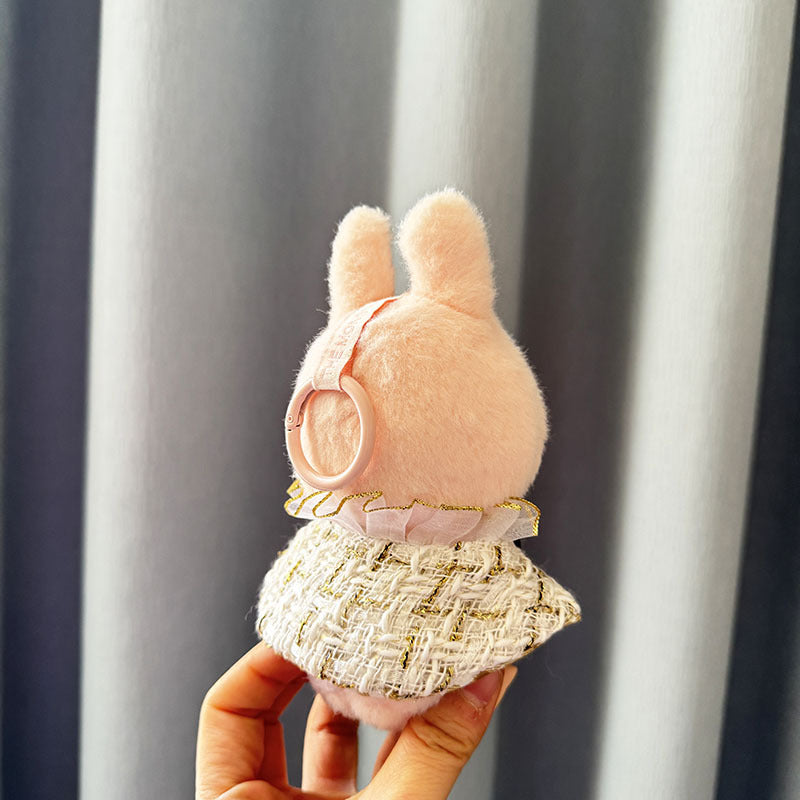 [Clothes only] First/second generation Labubu clothes pendant Labubu sitting party baby clothes fragrant luxury shawl cute
