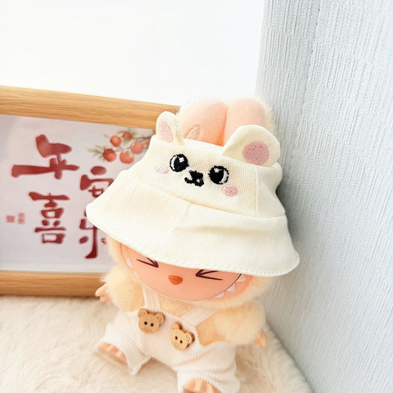 Clothes only] First and second generation Labubu clothes pendant Labubu sitting baby clothes sweetheart school flower skirt set cute