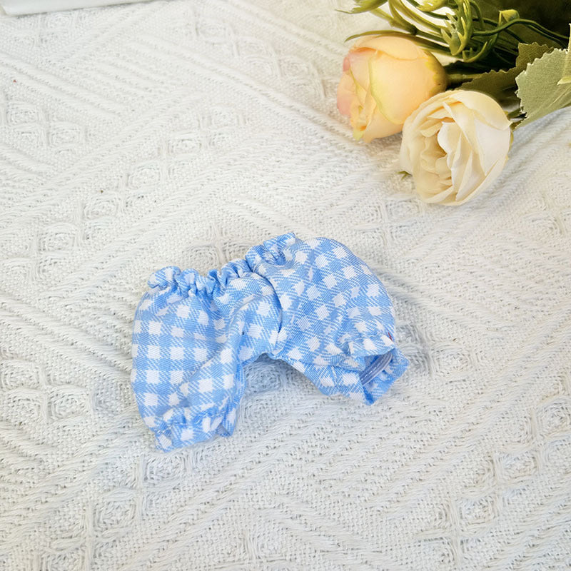 [Clothes only] 17cm pendant Rabub clothes accessories shorts Labubu doll replacement baby clothes pants DIY