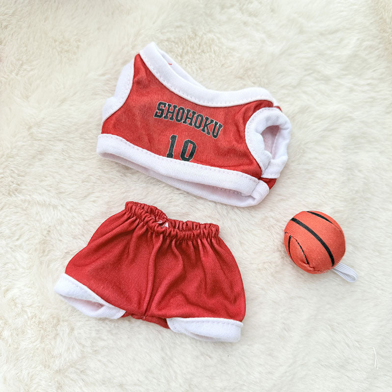 [Clothes only] First and second generation keychain Labubu clothes pendant Labubu pendant jersey set sportswear cute
