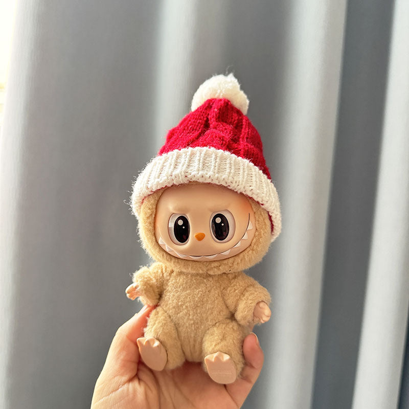 [Clothes only] The first, second and third generation keychain Labubu clothes pendant Labubu sitting party New Year sweater set