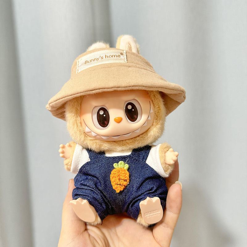 [Clothes only] 1st/2nd generation blind box Labubu clothes keychain Labubu sitting party series baby clothes cute