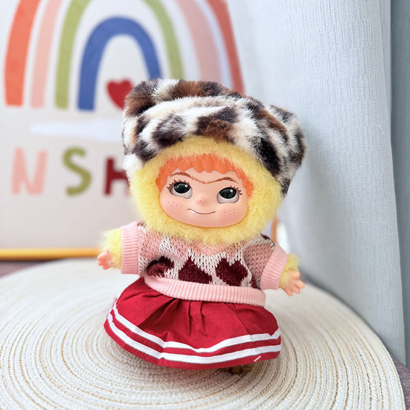 Baby clothes only] The star has the same sweet heart WAKUKU Wow Kuku Mao Mao Tide Fun Party Series Blind Box Doll Baby Clothes