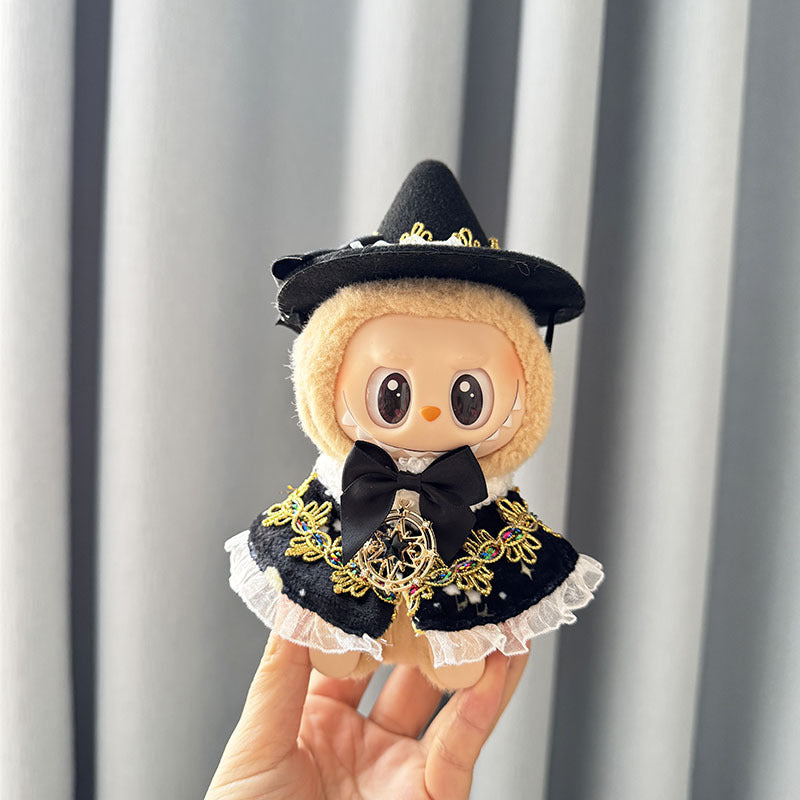 [Clothes only] First and second generation Labubu clothes pendant Labubu sitting party baby clothes magic whisper three-piece set