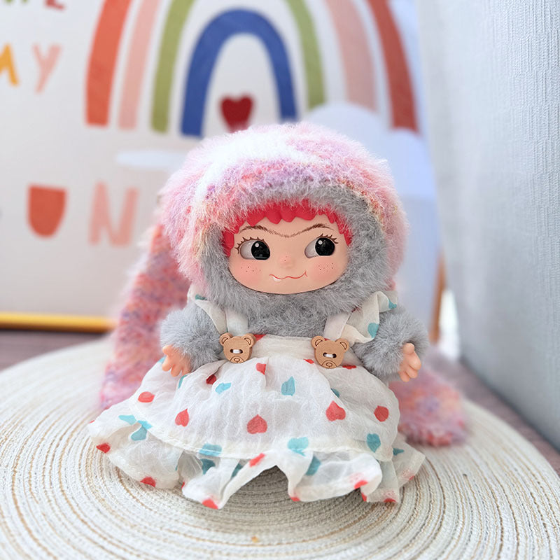 Baby clothes only] The star has the same sweet heart WAKUKU Wow Kuku Mao Mao Tide Fun Party Series Blind Box Doll Baby Clothes