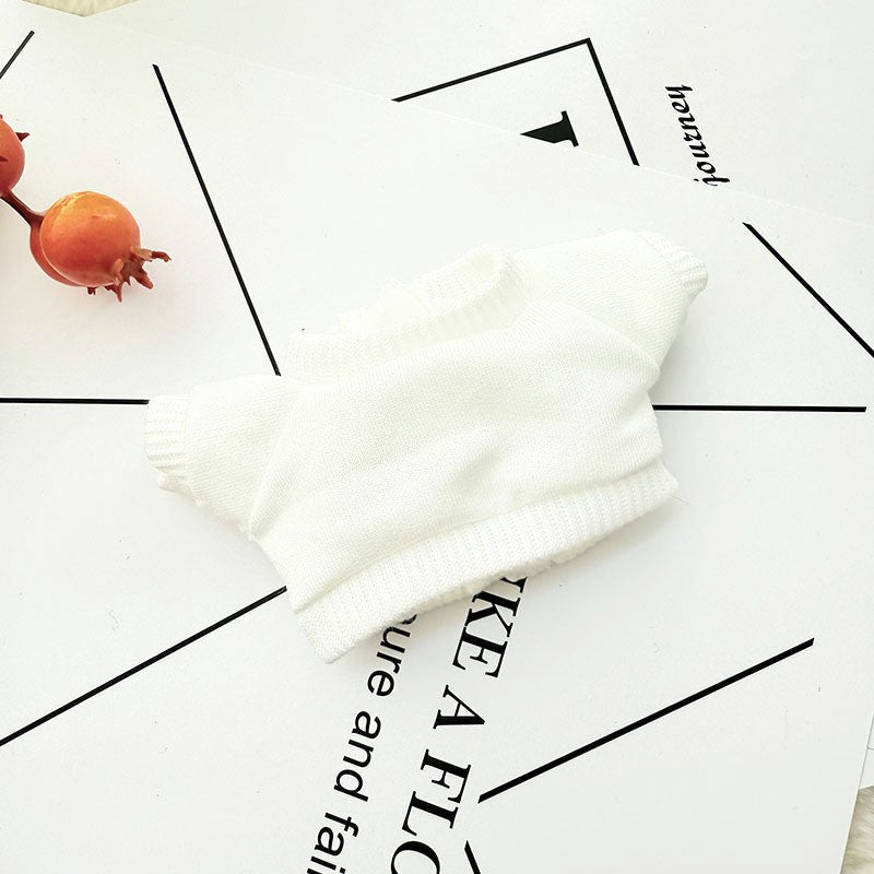 [Clothes only] First and second generation Labubu clothes pendant Labubu sitting baby clothes triangle overalls set tide