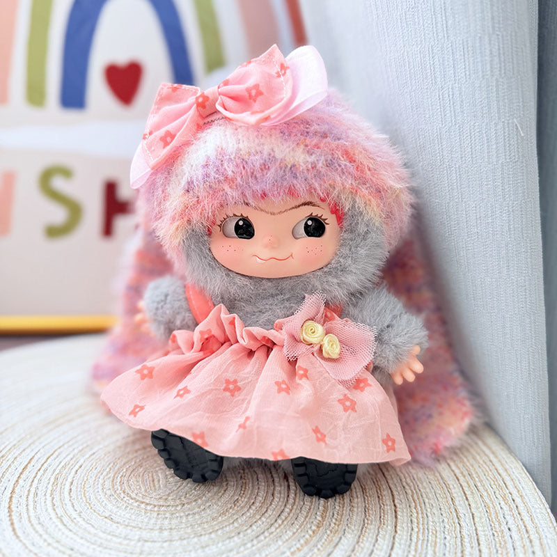 Baby clothes only] The star has the same sweet heart WAKUKU Wow Kuku Mao Mao Tide Fun Party Series Blind Box Doll Baby Clothes