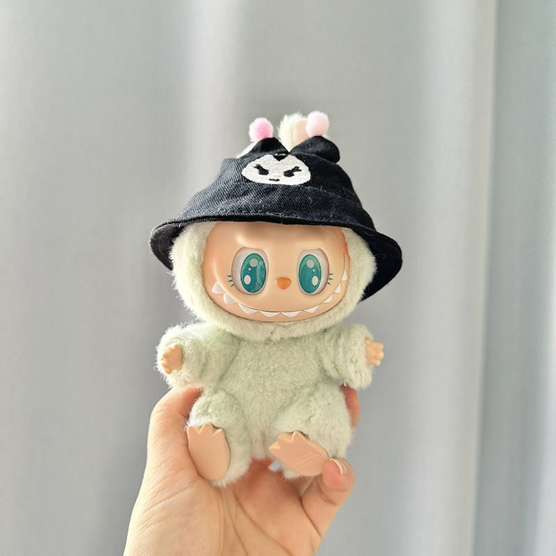 [Clothes only] First and second generation keychain Labubu clothes pendant Labubu cloth for small animal hat set cute