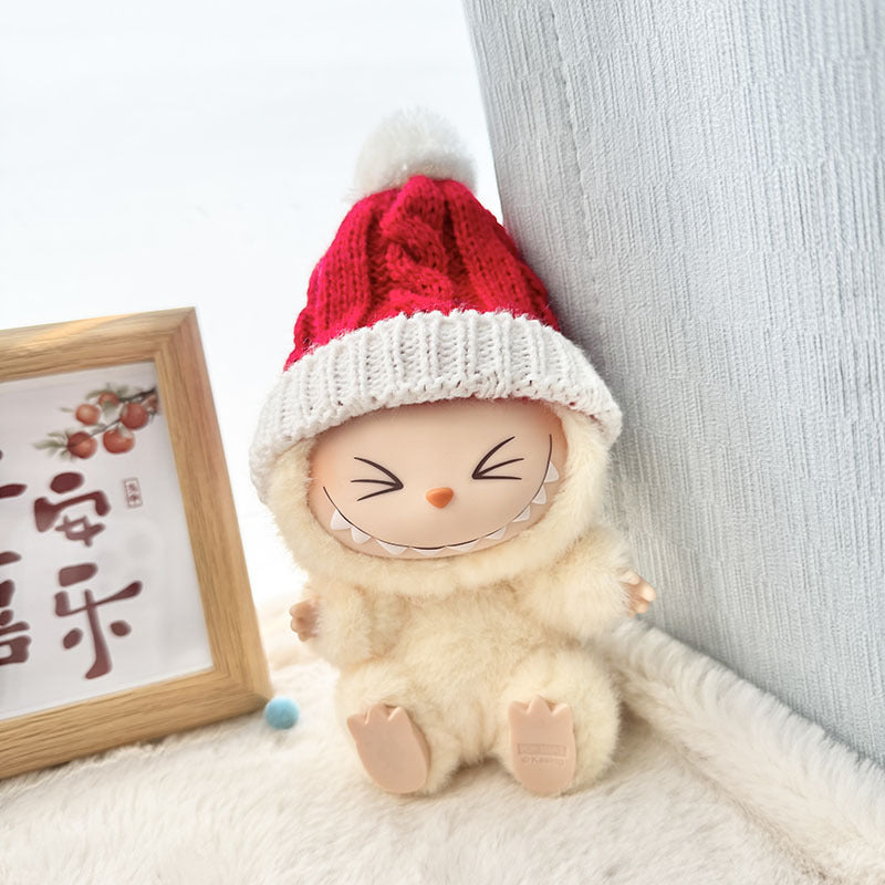 [Clothes only] First and second generation keychain Labubu clothes pendant Labubu New Year's baby clothes bottle overalls pants