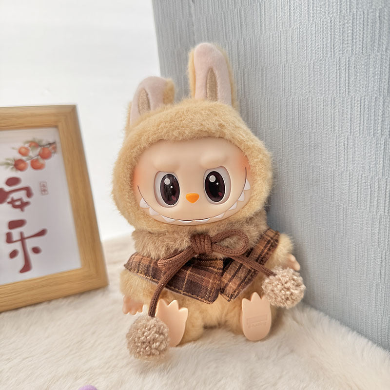 Clothes only] blind box Labubu clothes pendant Labubu baby clothes chess adventure queen baby clothes skirt cute
