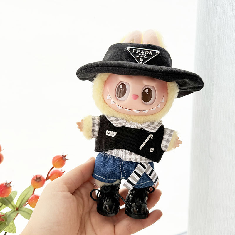 Clothes only] blind box Labubu clothes pendant Labubu baby clothes chess adventure queen salt cool boy cute