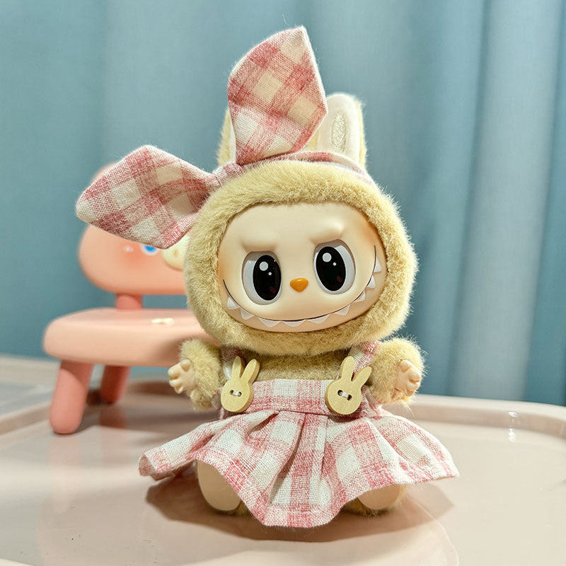 [Clothes only] 1st/2nd generation blind box Labubu clothes keychain Labubu sitting party series baby clothes cute
