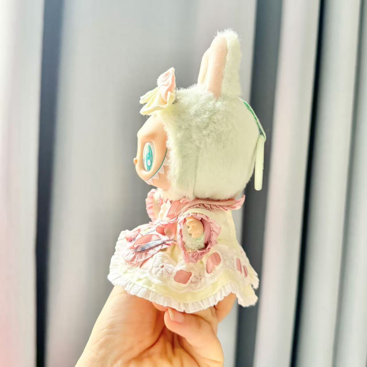 [Clothes only] First and second generation keychain Labubu clothes pendant Labubu clothes tulip dress women