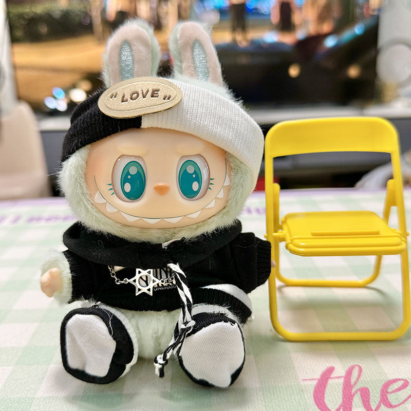 [Clothes only] First/second generation pendant Labubu clothes Labubu sitting party baby clothes trendy sweater cute