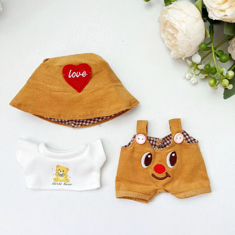[Clothes only] Second generation blind box Labubu clothes vinyl face pendant Labubu sitting party series baby clothes cute