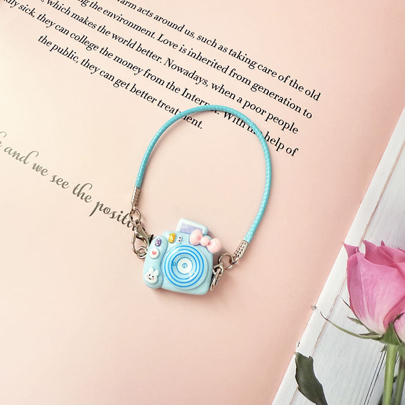 Clothes only] First and second generation Labubu clothes pendant Labubu cloth sitting baby clothes blue grid small pastoral skirt suit women