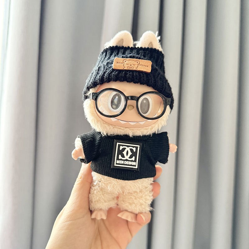 [Clothes only] First and second generation keychain Labubu clothes pendant Labubu Buwa Yixiang Nana T-shirt hat