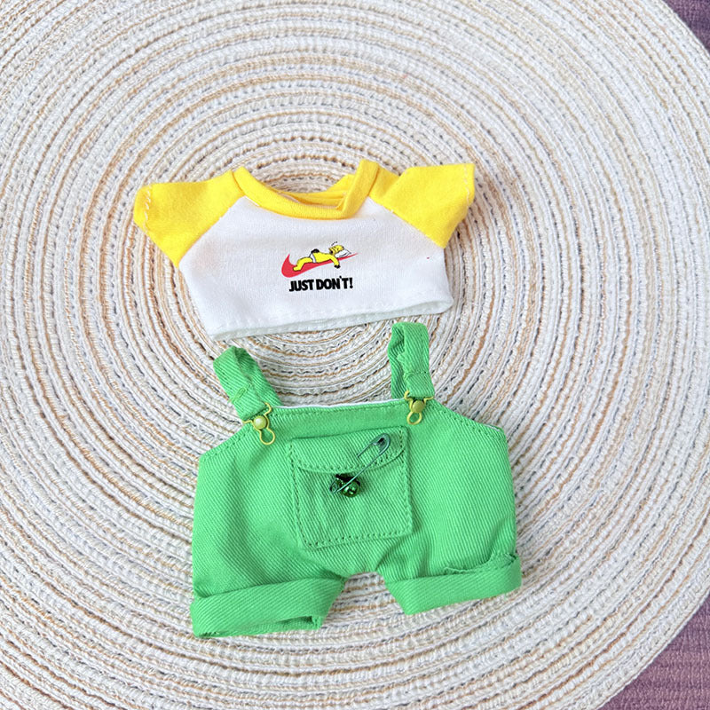 [Clothes only] First and second generation Labubu clothes pendant Labubu sitting baby clothes flying policewoman suit cute