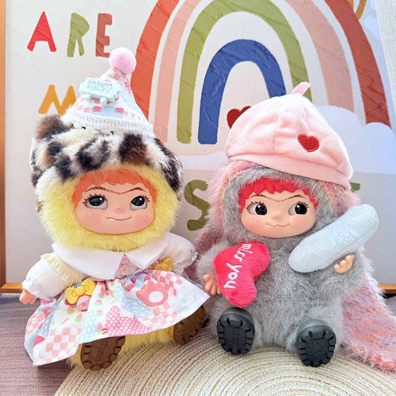 Baby clothes only] The star has the same sweet heart WAKUKU Wow Kuku Mao Mao Tide Fun Party Series Blind Box Doll Baby Clothes