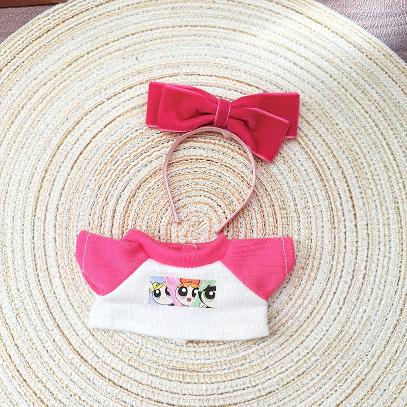 [Clothes only] First and second generation Labubu clothes pendant Labubu sitting baby clothes flying policewoman suit cute