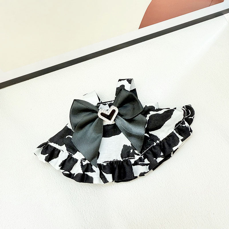 [Clothes only] First and second generation keychain Labubu clothes pendant Labubu baby clothes red grid black and white sweet dream skirt