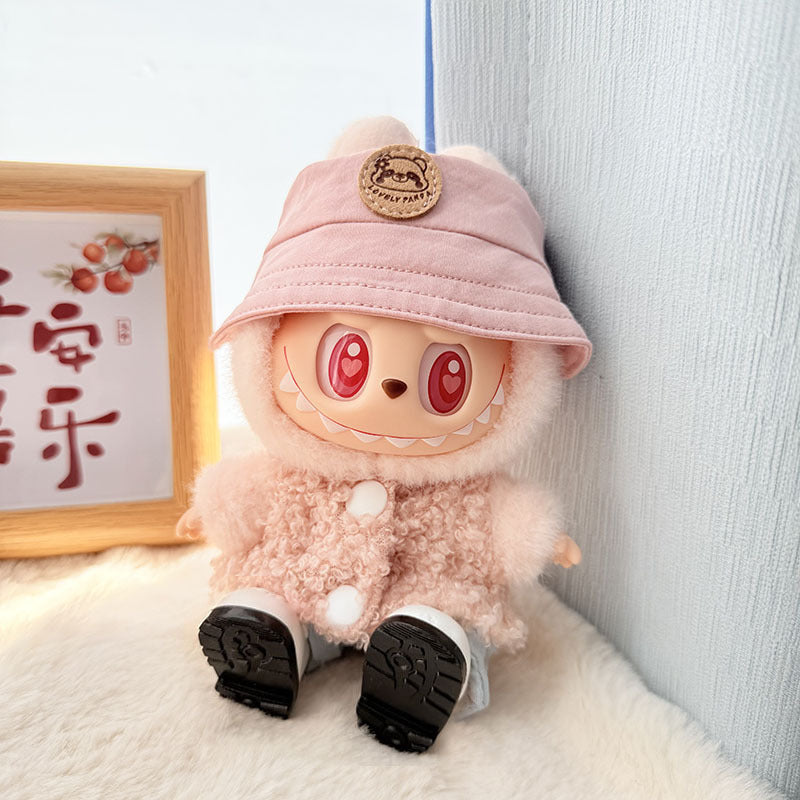 [Clothes only] First and second generation Labubu clothes pendant Labubu baby clothes, buttons, rings, vest suits, hats are cute.