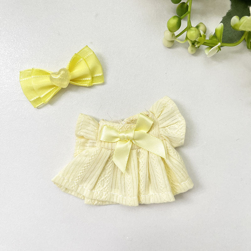[Clothes only] Second generation blind box Labubu clothes vinyl face pendant Labubu sitting party series baby clothes cute