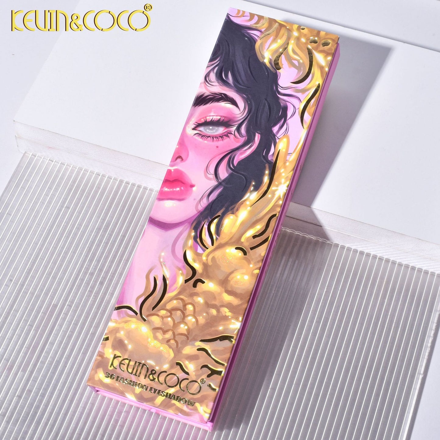 KEVIN & COCO36 Color Mysterious Overlord Eyeshadow Sweatproof Waterproof Eyeshadow Disc