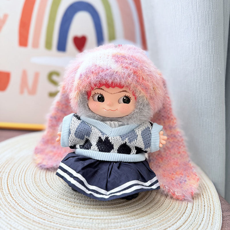 Baby clothes only] The star has the same sweet heart WAKUKU Wow Kuku Mao Mao Tide Fun Party Series Blind Box Doll Baby Clothes
