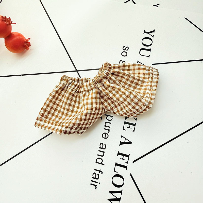 [Clothes only] One, two and three generations of keychains Labubu clothes pendant Labubu baby clothes knitted sweater hat set