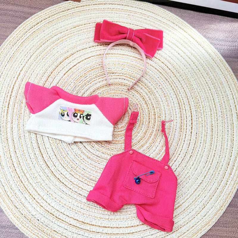 [Clothes only] First and second generation Labubu clothes pendant Labubu sitting baby clothes flying policewoman suit cute