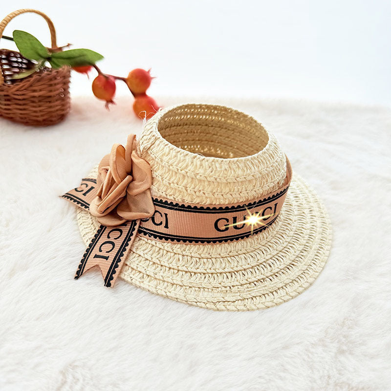 [Clothes only] 17cm pendant, rabub clothes, cat T camellia straw hat set, labubu doll clothes.