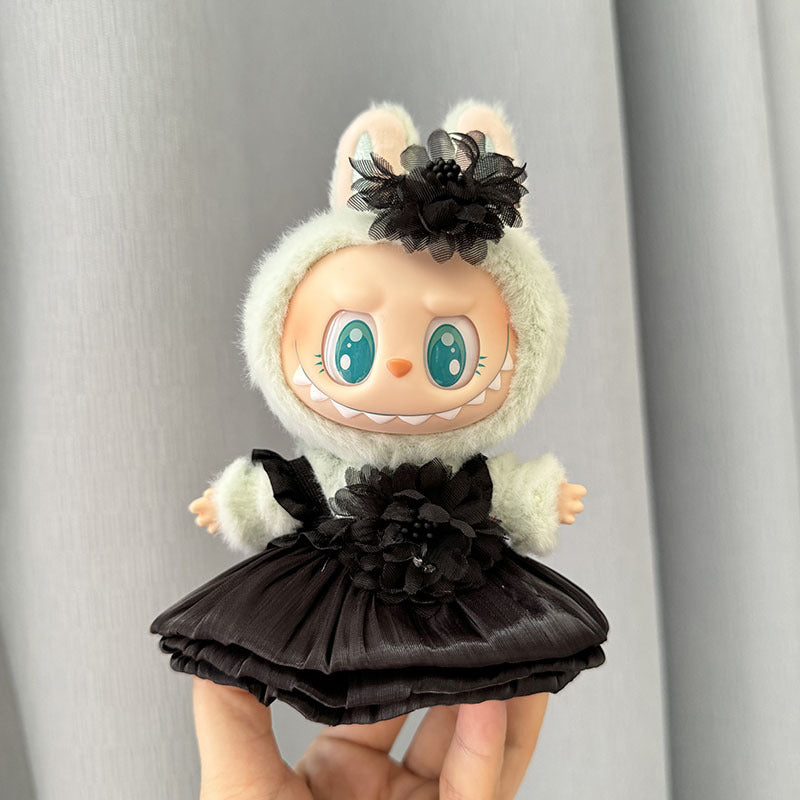 [Clothes only] First/second generation Labubu clothes pendant Labubu sitting party baby clothes bud dress cute