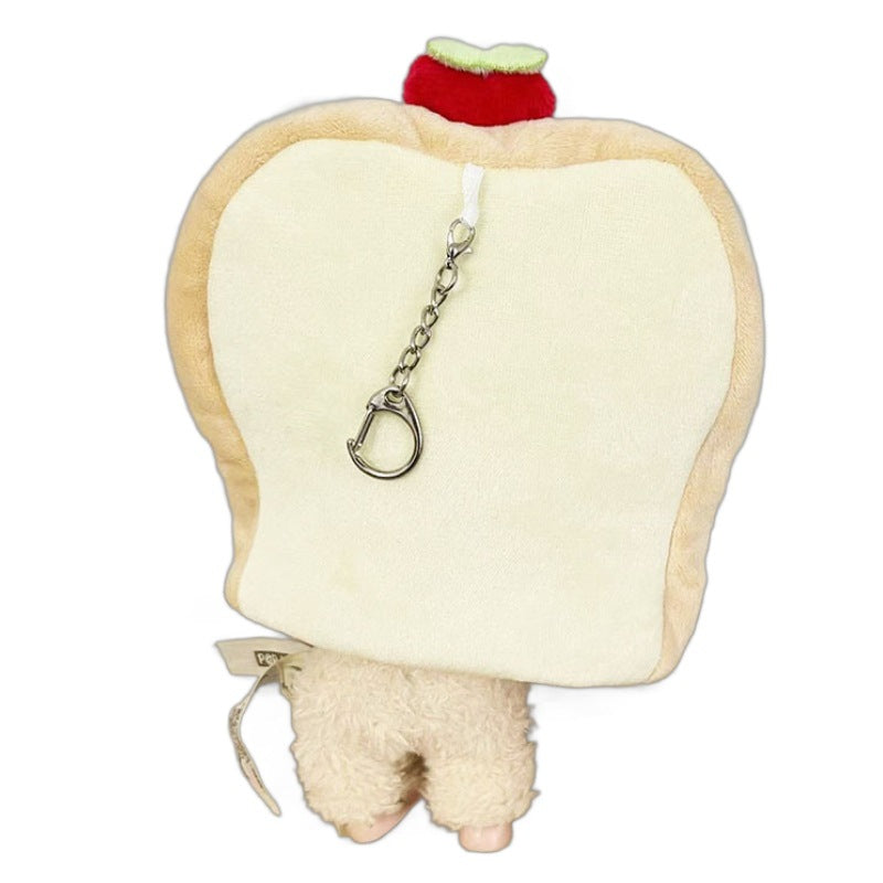 [Clothes only] 17cm pendant rabub clothes creative toast bagel abubu doll clothes cute and cute