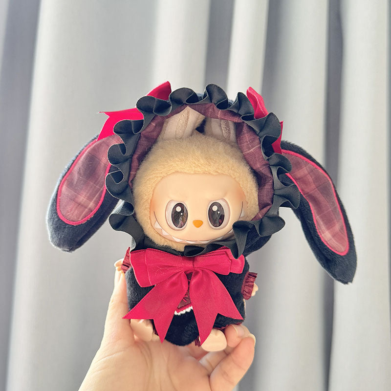 [Clothes only] First and second generation keychain Labubu clothes pendant Labubu baby clothes Rabbit Alice onesie cute