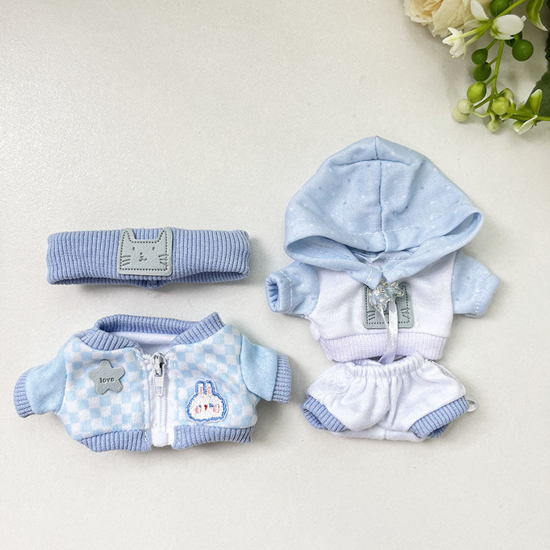 [Clothes only] Second generation blind box Labubu clothes vinyl face pendant Labubu sitting party series baby clothes cute