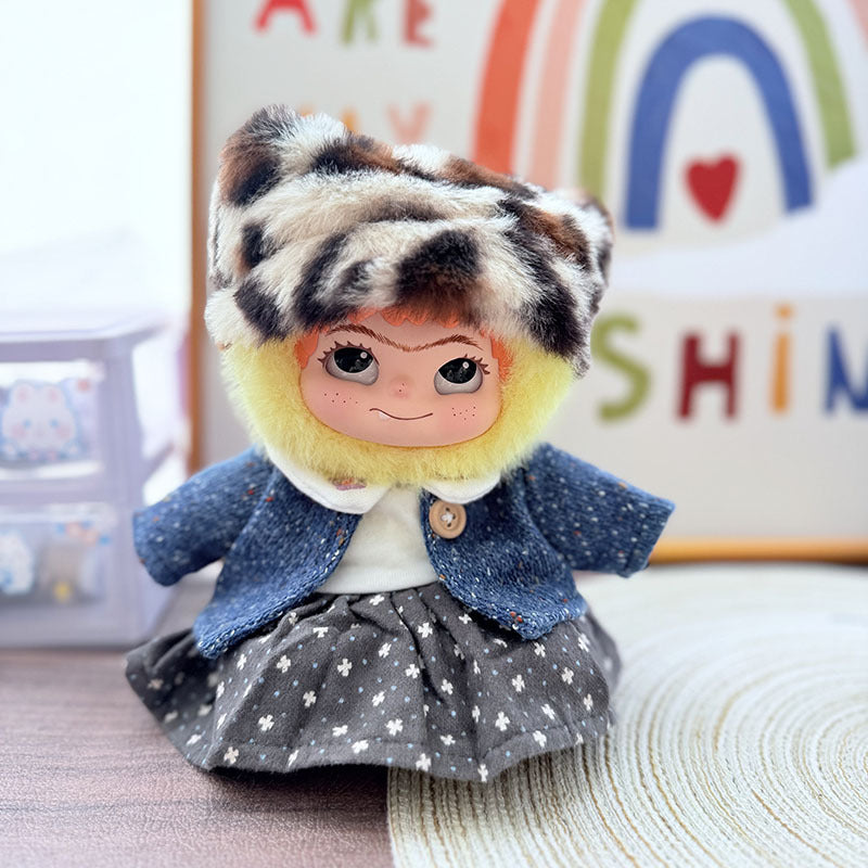 Baby clothes only] The star has the same sweet heart WAKUKU Wow Kuku Mao Mao Tide Fun Party Series Blind Box Doll Baby Clothes