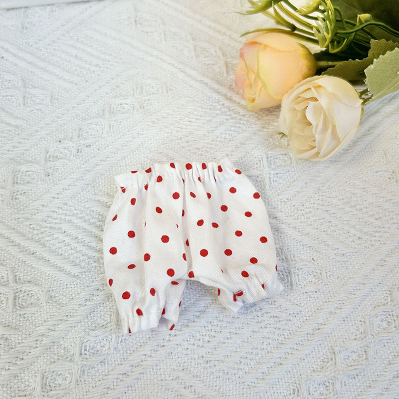 [Clothes only] 17cm pendant Rabub clothes accessories shorts Labubu doll replacement baby clothes pants DIY