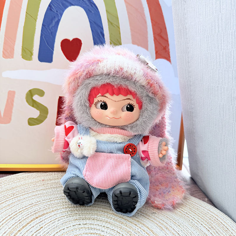 Baby clothes only] The star has the same sweet heart WAKUKU Wow Kuku Mao Mao Tide Fun Party Series Blind Box Doll Baby Clothes