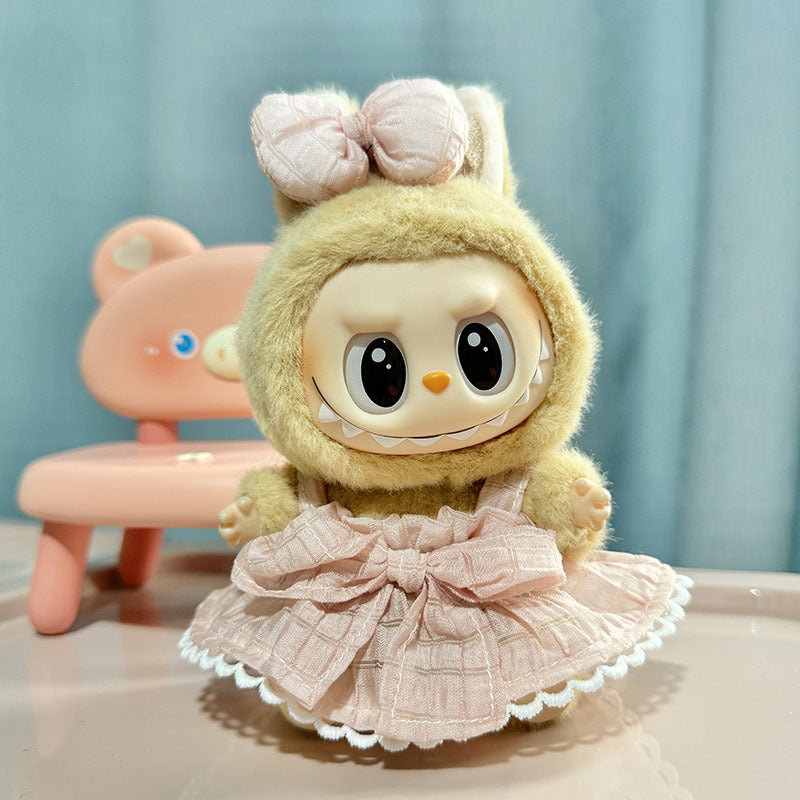 [Clothes only] 1st/2nd generation blind box Labubu clothes keychain Labubu sitting party series baby clothes cute
