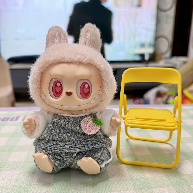 [Clothes only] First/second generation pendant Labubu clothes Labubu sitting party baby clothes trendy sweater cute