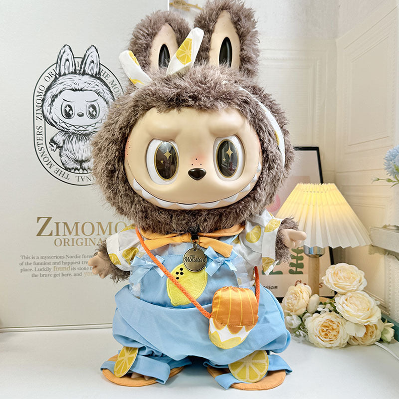 [Clothes for sale only] 58cm rabub clothes ZIMOMO baby clothes vinyl LABUBU plush doll clothes are cute.
