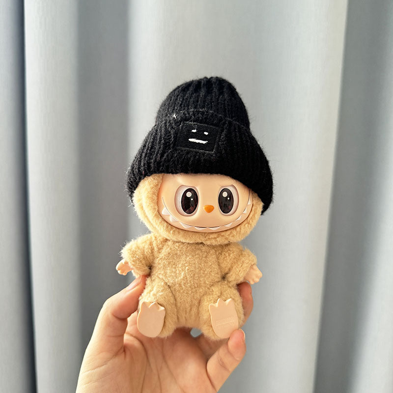 [Clothes only] First and second generation Labubu clothes pendant Labubu sitting party baby clothes knitted sweater hat clothes