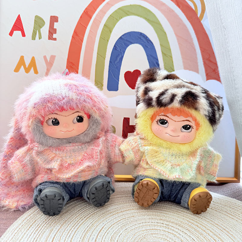 Baby clothes only] The star has the same sweet heart WAKUKU Wow Kuku Mao Mao Tide Fun Party Series Blind Box Doll Baby Clothes